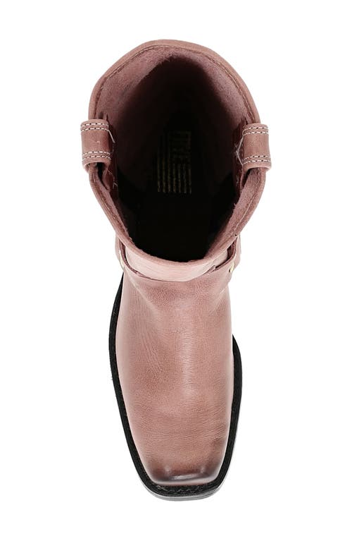 Frye Harness Square Toe Boot In Woodrose