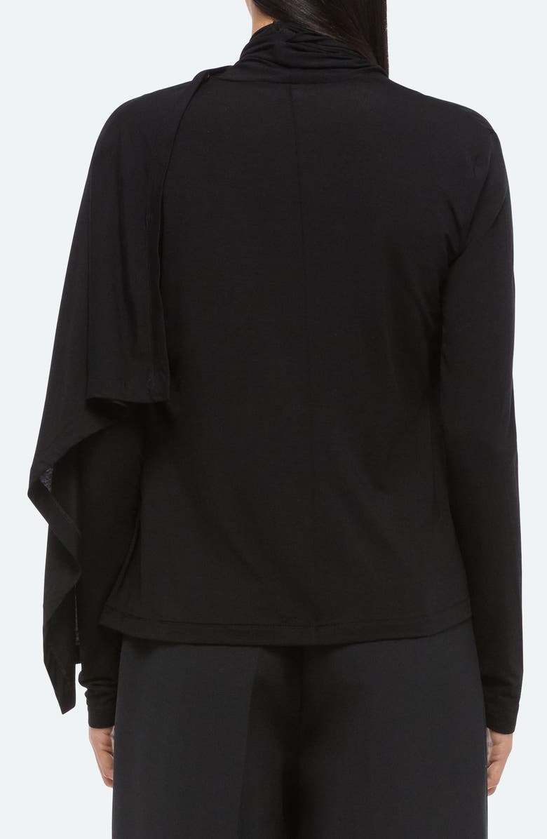 Helmut Lang Scarf Top, Alternate, color, Black