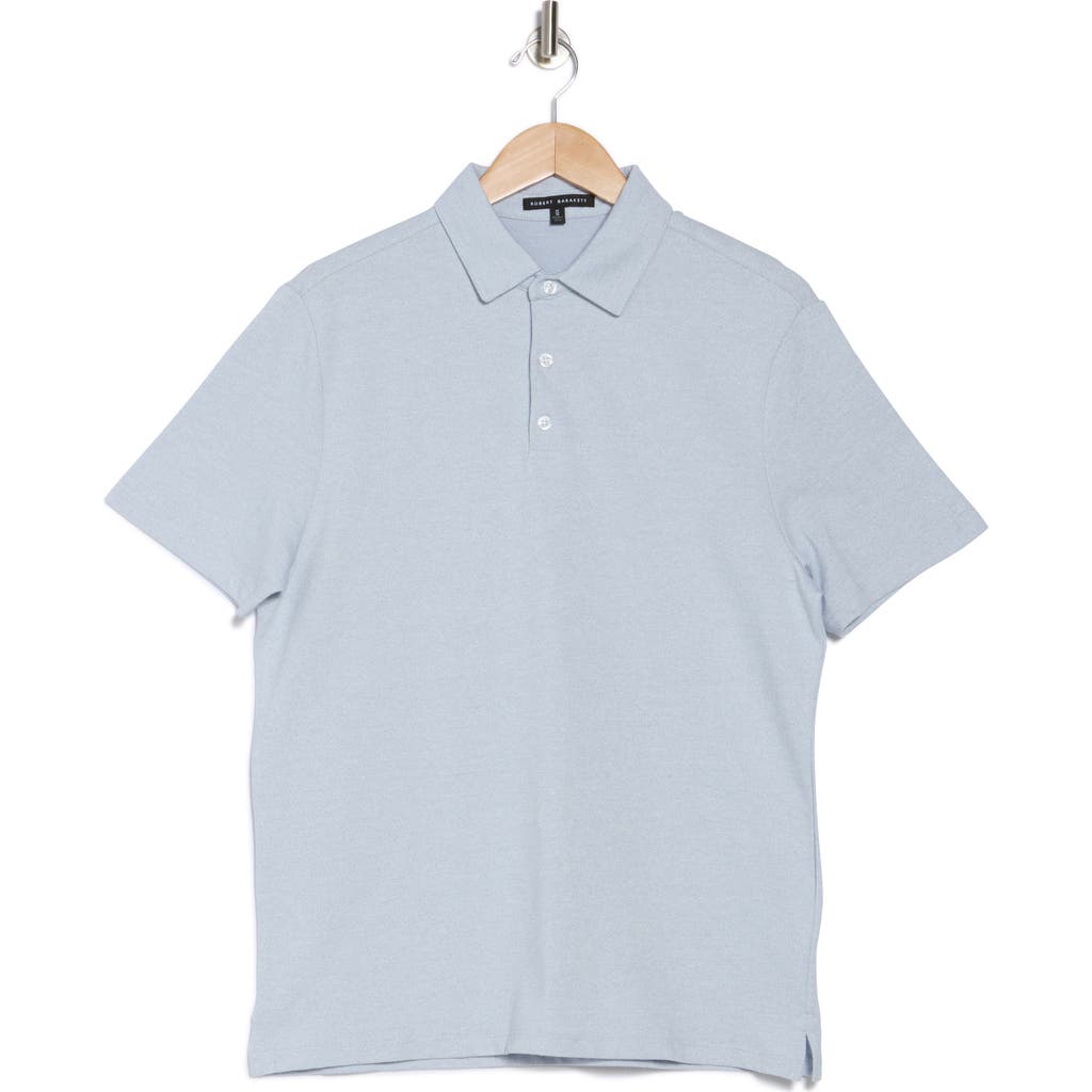 Robert Barakett Garrow Regular Fit Cotton Blend Polo