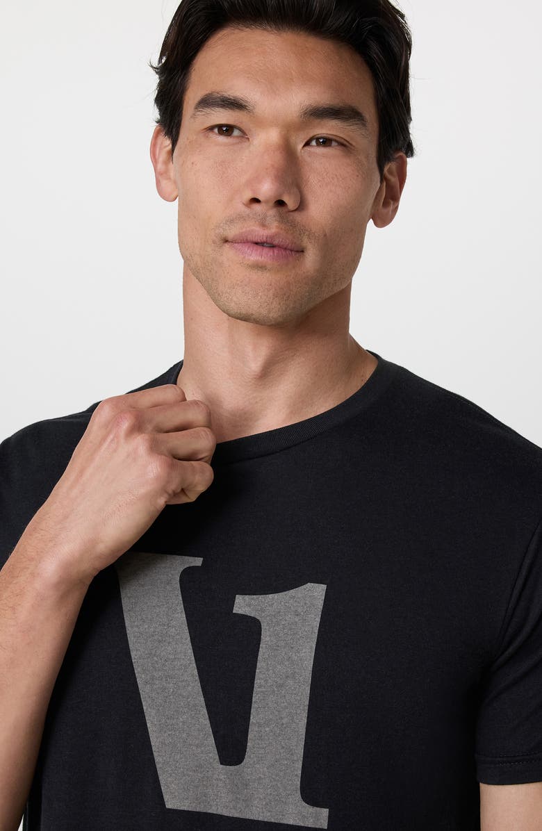 Vuori V1 Logo Graphic T-Shirt, Alternate, color, Black