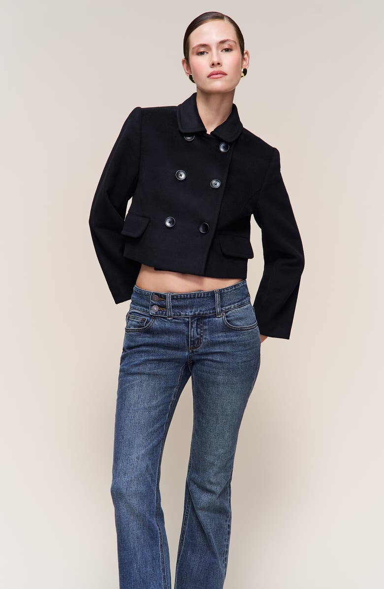 Guizio Antoinette Jacket, Alternate, color, Black