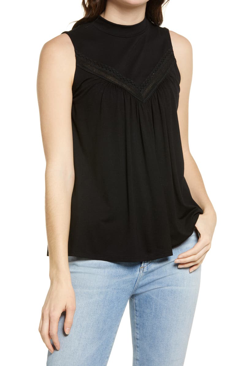 Everleigh Lace Knit Tank, Main, color, 