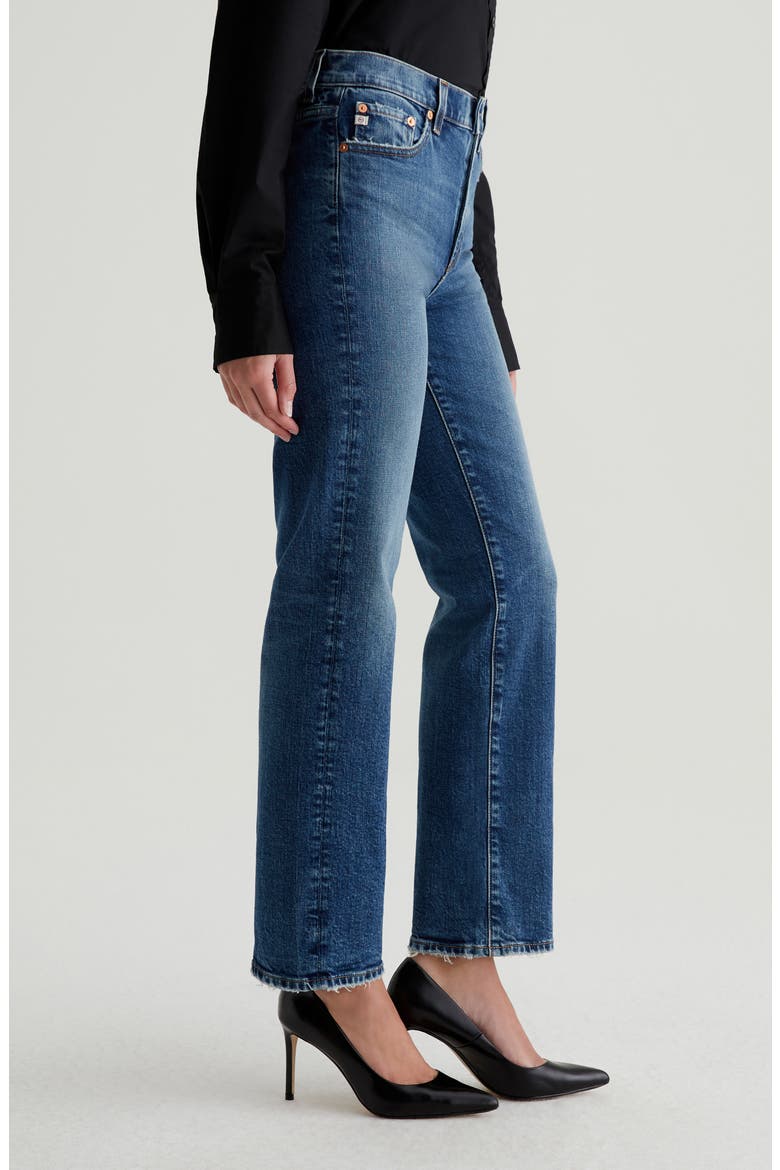 Brinley Mid Rise Classic Straight Leg Jeans, Alternate, color, 15 YEARS FIRENZE