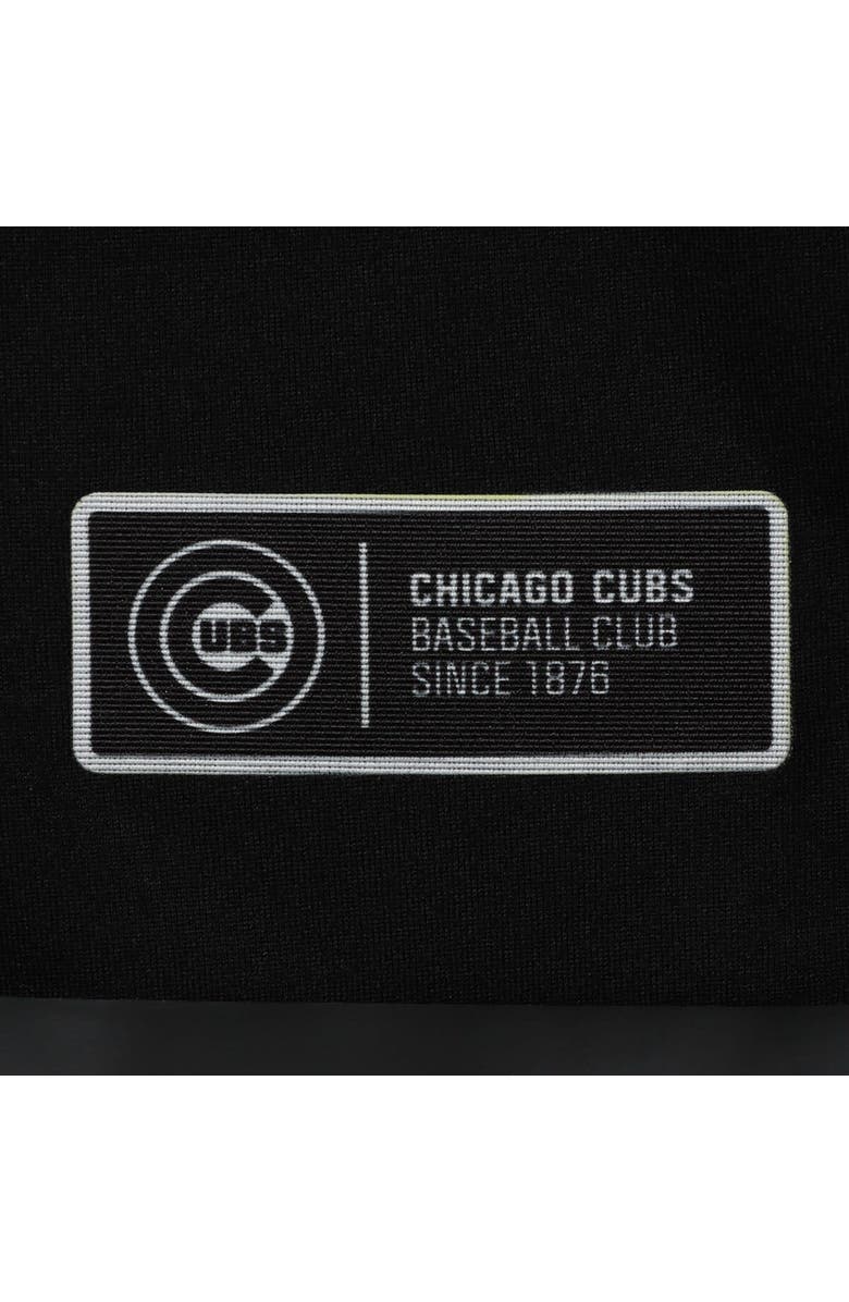 LEVELWEAR Men's Levelwear Black Chicago Cubs Sector Raglan Polo, Alternate, color, Black