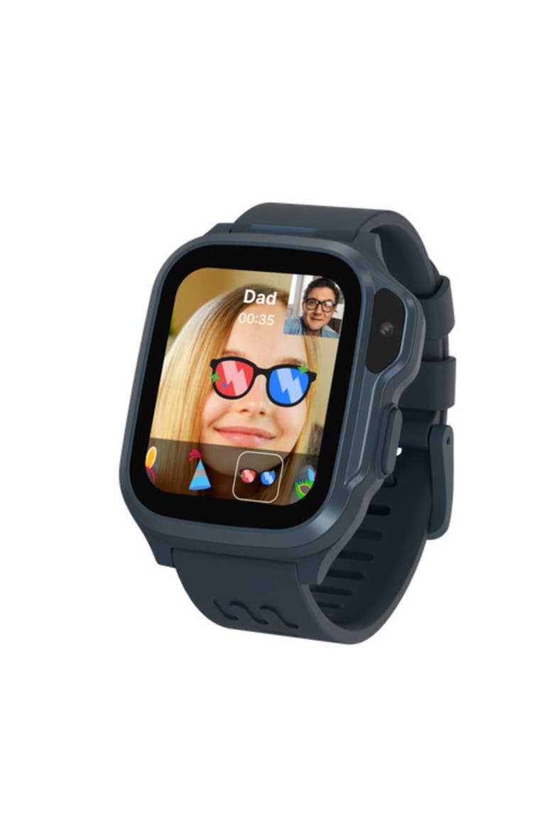 Fone S4 Kids Smartwatch with eSIM, AMOLED, Video Calls, GPS & SOS - Space Blue, Main, color, SPACE BLUE