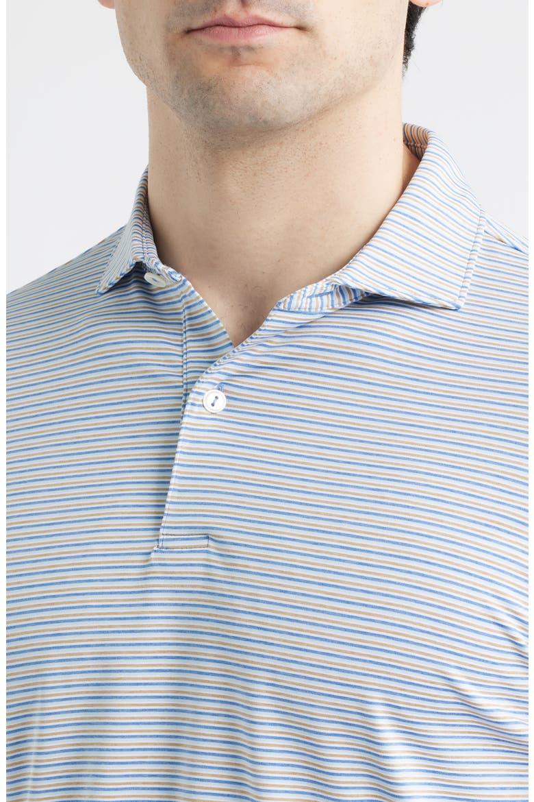 Alda Performance Jersey Golf Polo, Alternate, color, DUSK BLUE