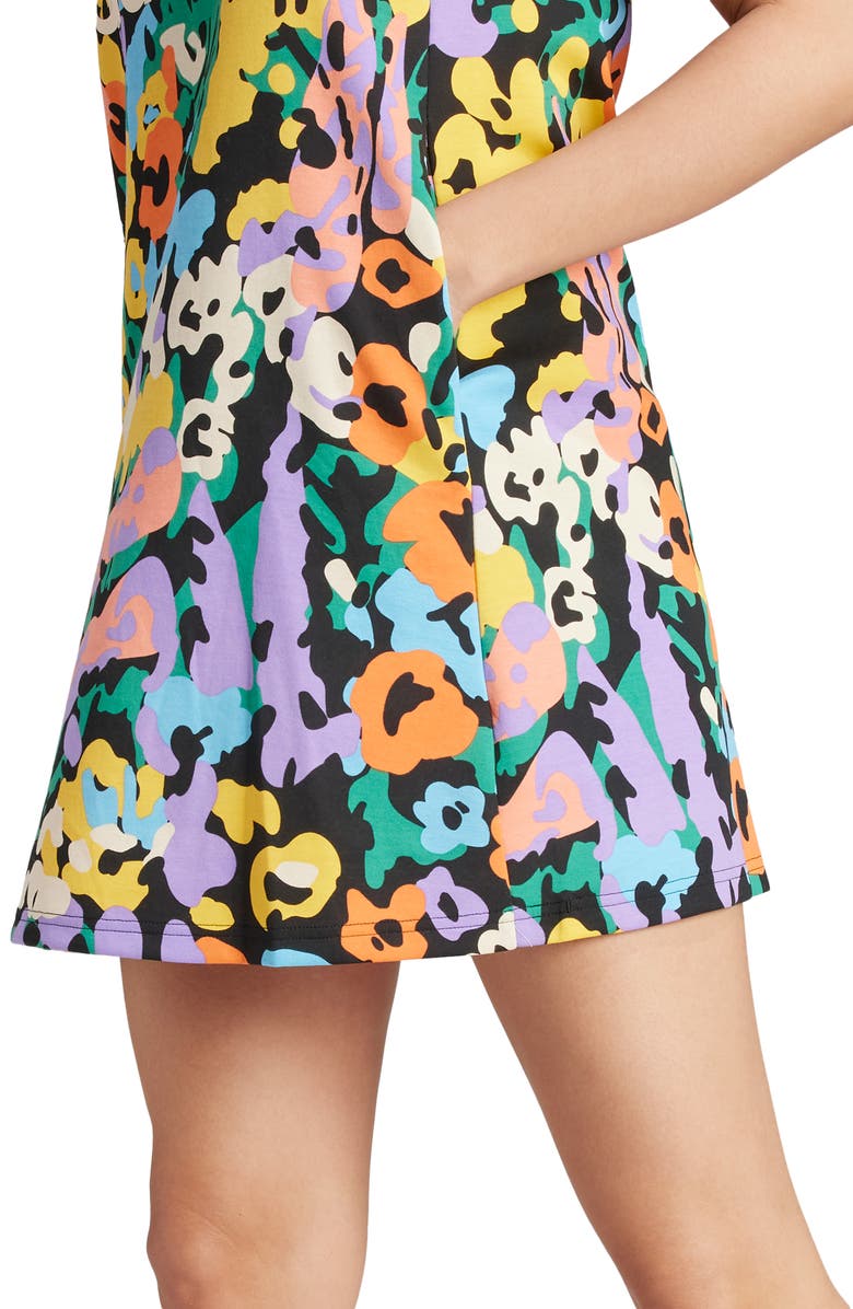 adidas Graphic T-Shirt Dress, Alternate, color, 