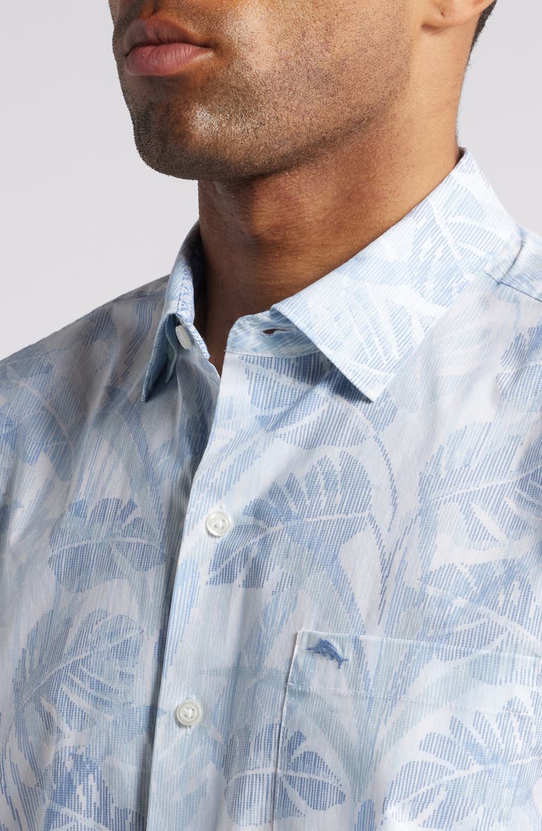 Tommy Bahama Sarasota Stretch Misty Fronds IslandZone<sup>®</sup> Button-Up Shirt, Alternate, color,
