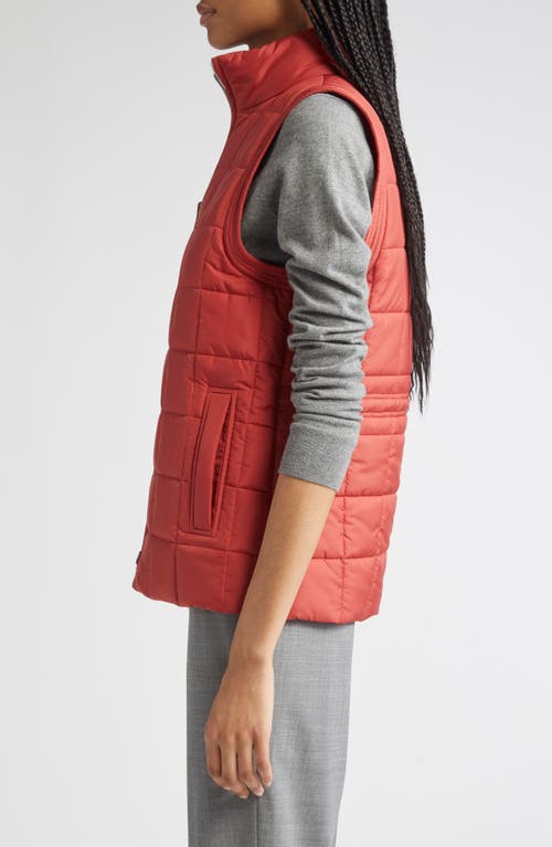 Lafayette 148 New York Reversible Quilted Vest In Multi