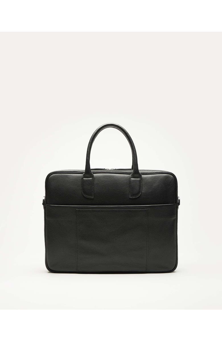 Want Les Essentiels Lesage Pebble-Grained Leather Computer Bag, Alternate, color, Black