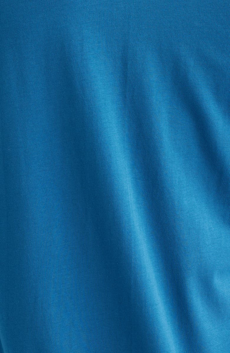 BOSS Mix Match Stretch Cotton Zip Jacket, Alternate, color, Open Blue