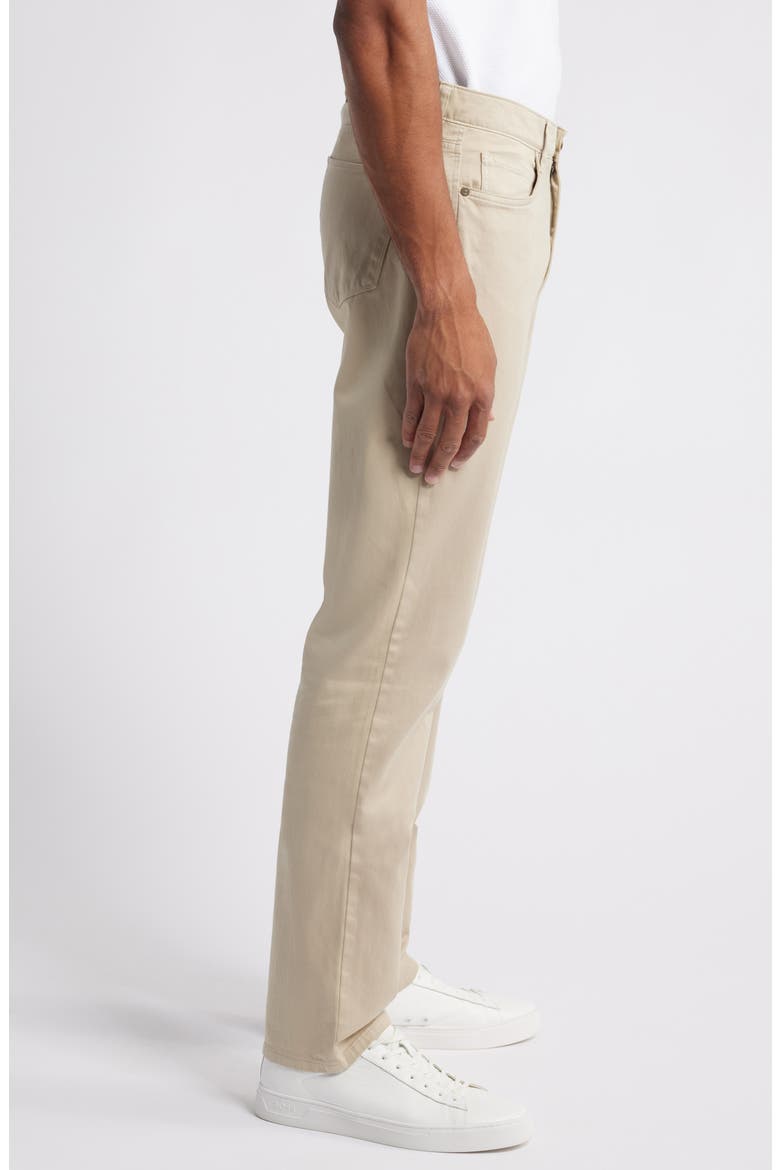 Five-Pocket Pima Cotton Blend Pants, Alternate, color, KHAKI