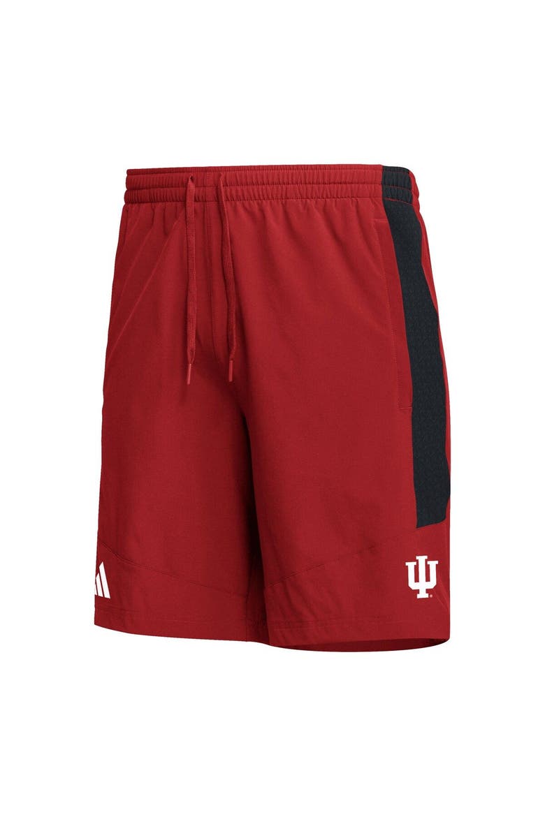 Men's adidas Crimson Indiana Hoosiers AEROREADY Shorts, Alternate, color, Crimson