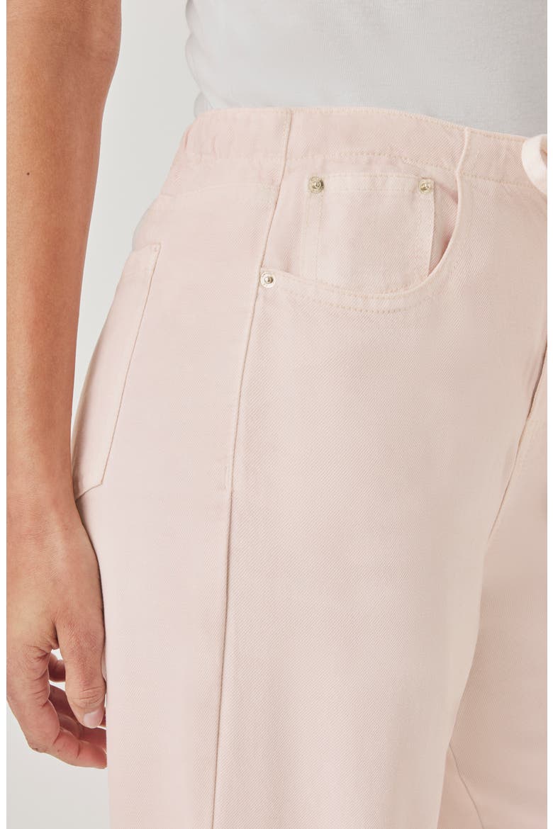 Lounge Wide Leg Crop Jeans, Alternate, color, ROSE PETAL