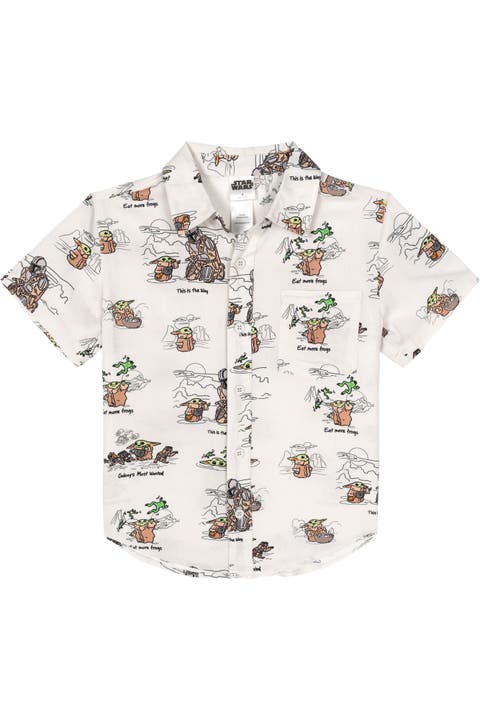Short Sleeve Button-Down Shirt
