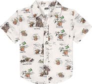 Star Wars Short Sleeve Button-Down Shirt