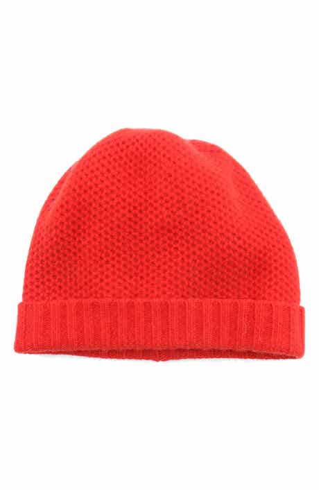 Portolano Honeycomb Cashmere Beanie