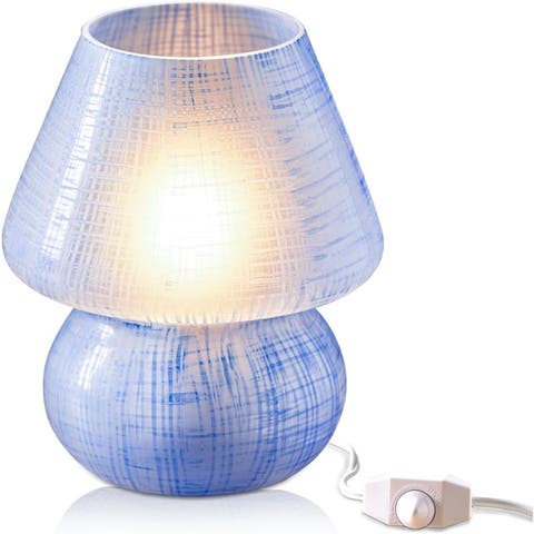 Retro Mushroom LED Table Lamp, Modern Dimmable E26 Socket