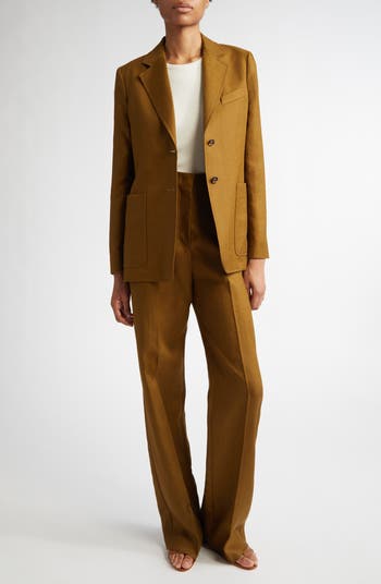 【関税＆送料込み】Max Mara Guglia Linen Jacket Max Mara Guglia Linen Blazer | Nordstrom