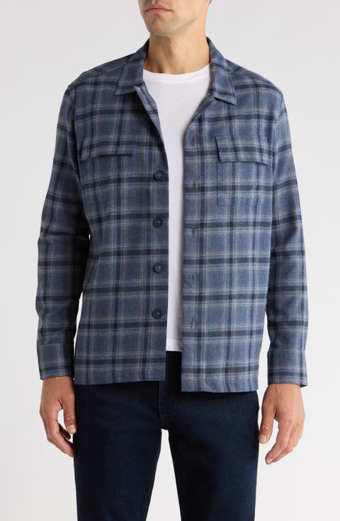 Maverick Plaid Button-Up Shirt