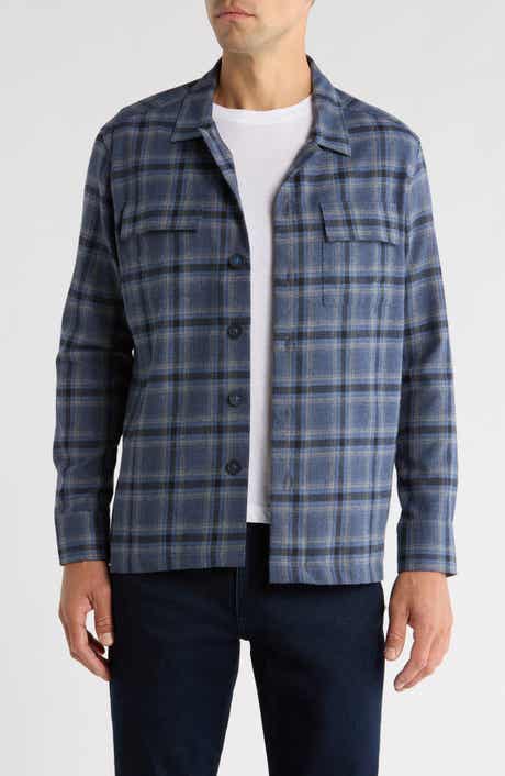 Robert Barakett Maverick Plaid Button-Up Shirt