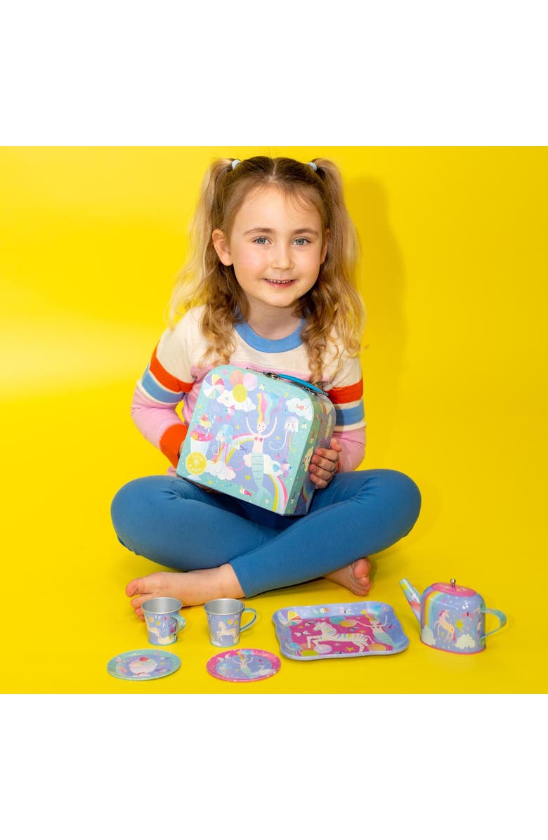 Floss & Rock 7pc Tea Set  in Attache, Alternate, color, Fantasy