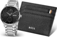 BOSS Tyler Bracelet Watch, 43mm & Wallet Set
