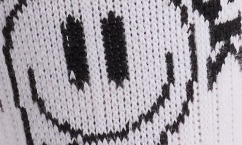 Friday Feelin ' Don't Ask Crew Socks In White