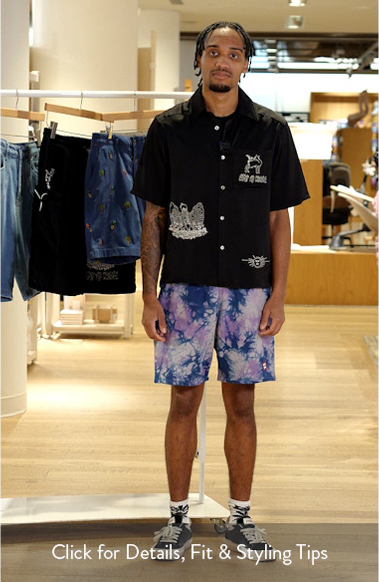 Life Is Magic Short Sleeve Button-Up Shirt, sales video thumbnail