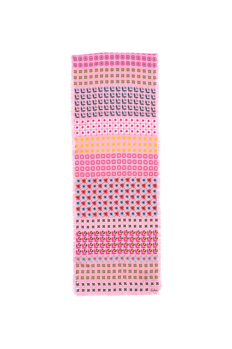 Clover Silk Oblong, Alternate, color, Beach Pink