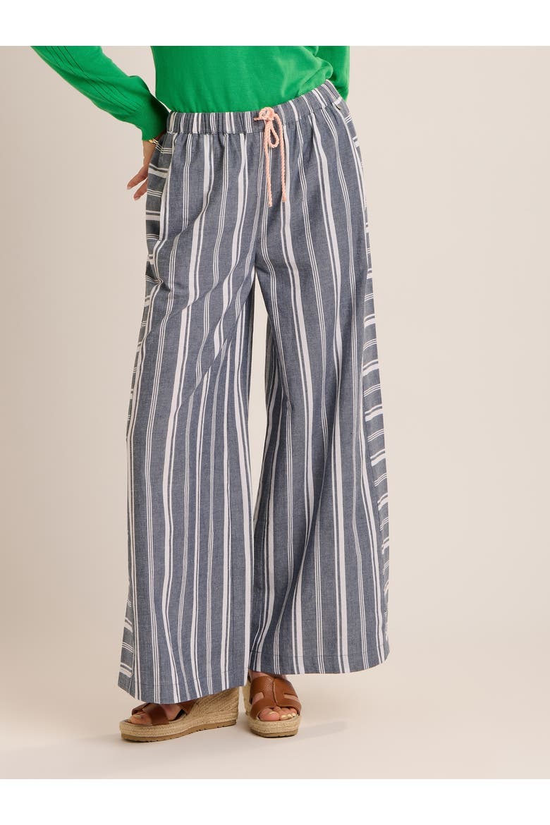 Marlowe Wide Leg Beach Pant, Main, color, Multi
