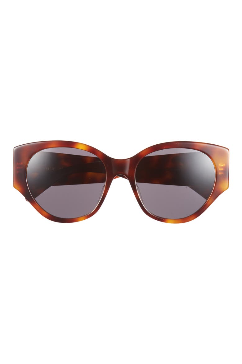 Maxi Triomphe 55mm Butterfly Sunglasses, Main, color, BLONDE HAVANA / SMOKE