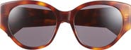 CELINE Maxi Triomphe 55mm Butterfly Sunglasses