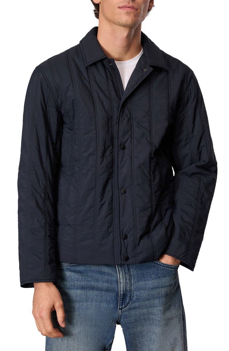 rag & bone Maxwell Quilted Nylon Shirt Jacket, Main, color,