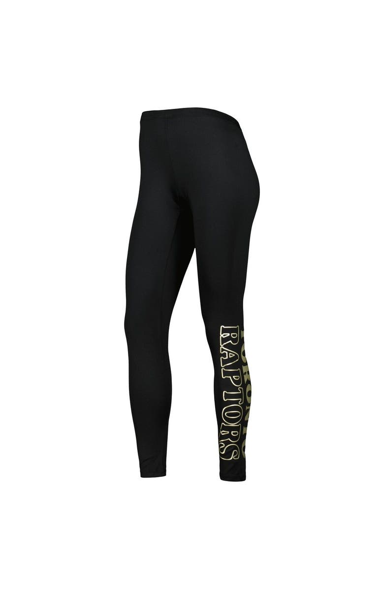 G-III 4HER BY CARL BANKS Women's G-III 4Her by Carl Banks Black Toronto Raptors Stadium Leggings, Alternate, color, Black