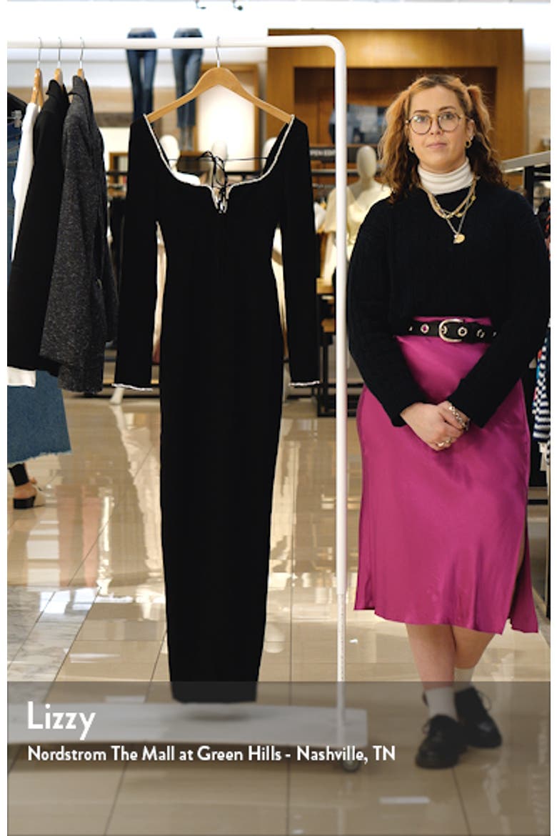 Rosa Embellished Long Sleeve Dress video