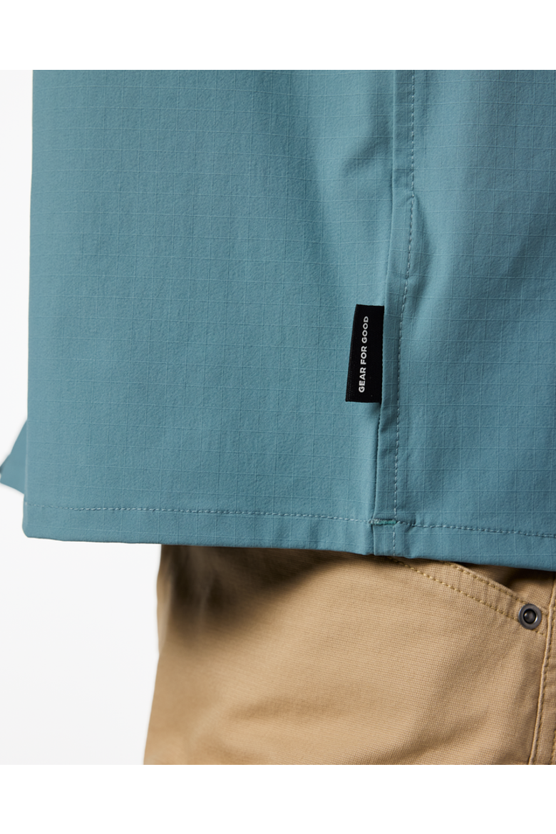 Solta Short-Sleeve Sun Shirt - Men's, Alternate, color, Everglade