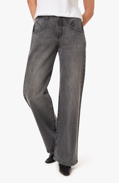 Blaine High Waist Straight Leg Jeans
