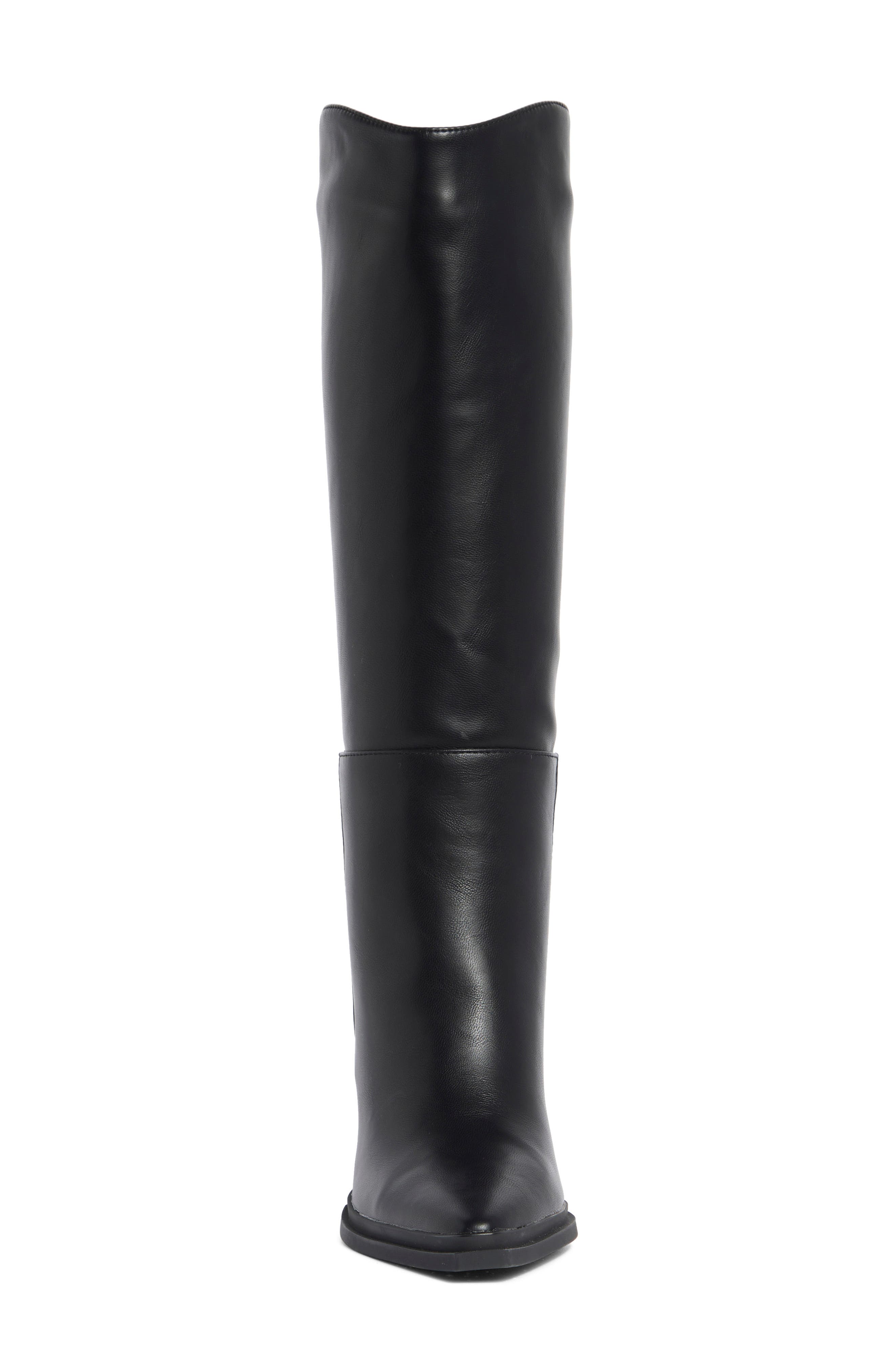 Taleah Knee High Boot, Alternate, color, BLACK