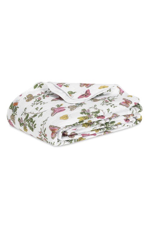 Baudin Butterfly 500 Thread Count Quilt