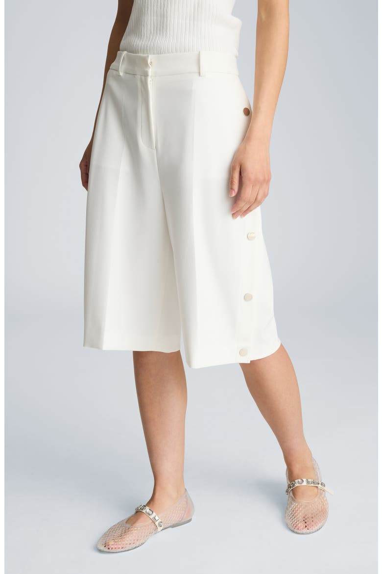 High Rise Long Shorts, Alternate, color, PURE WHITE