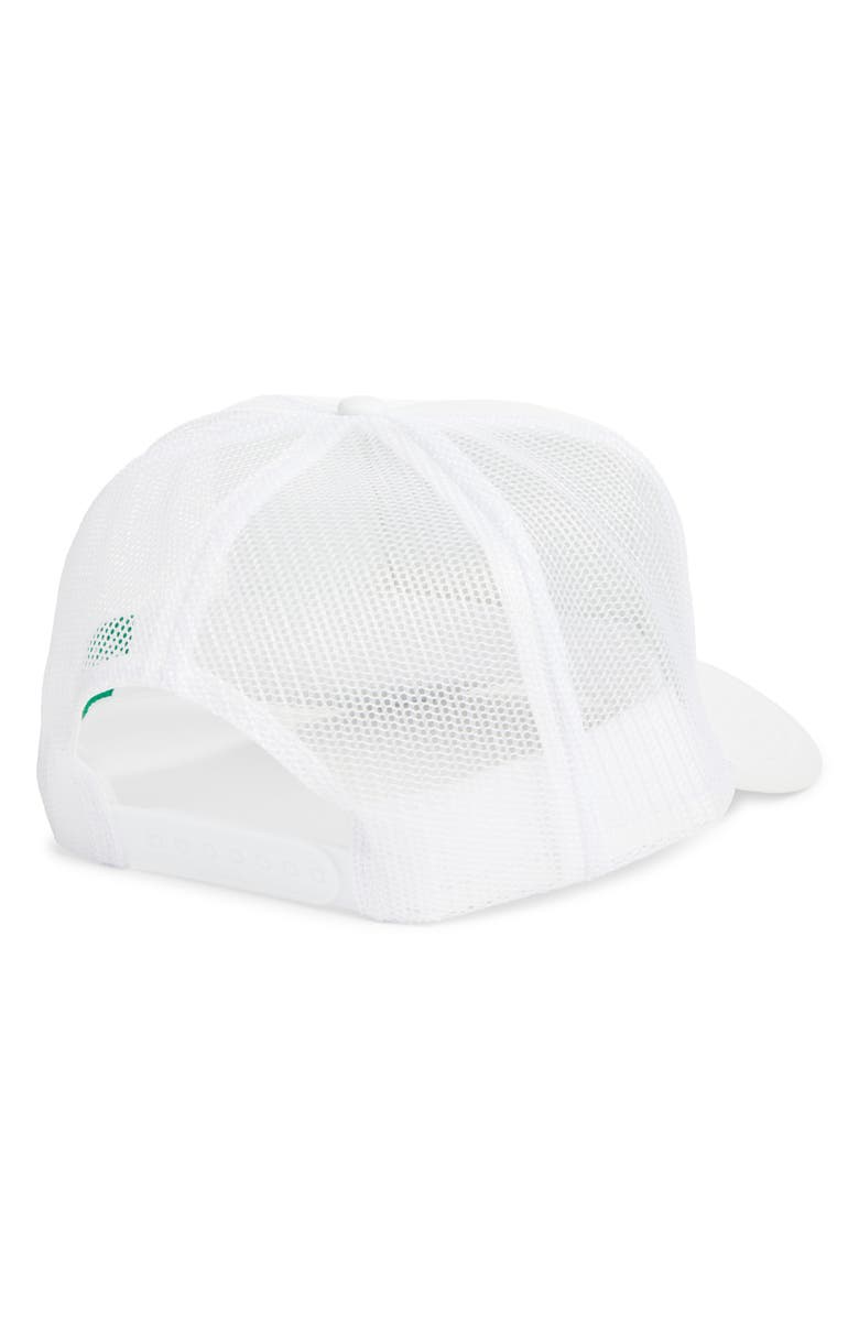 Friday Feelin’ Keep it Salty Patch Trucker Hat, Alternate, color, White