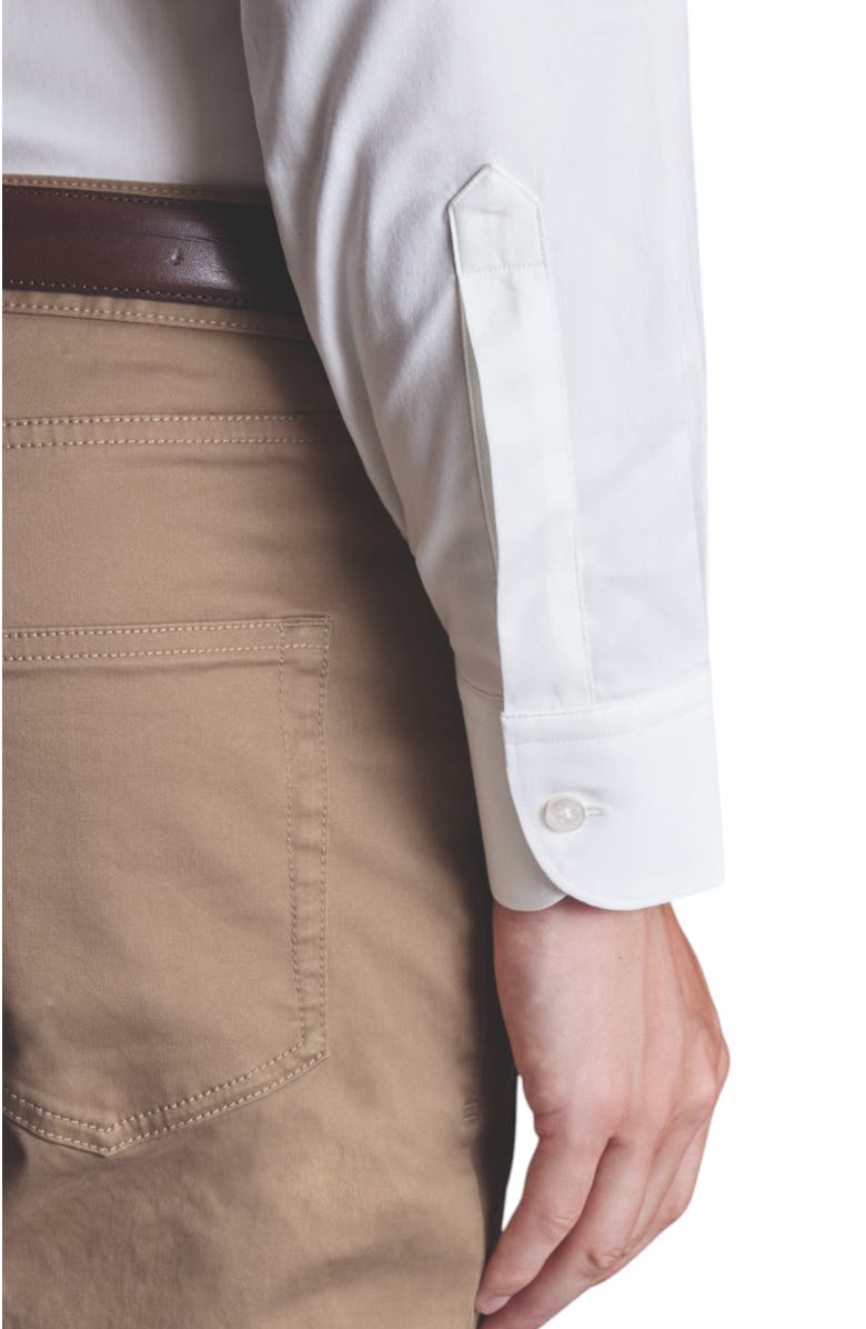 Charles Tyrwhitt Non-Iron Performance Twill Shirt, Alternate, color, White