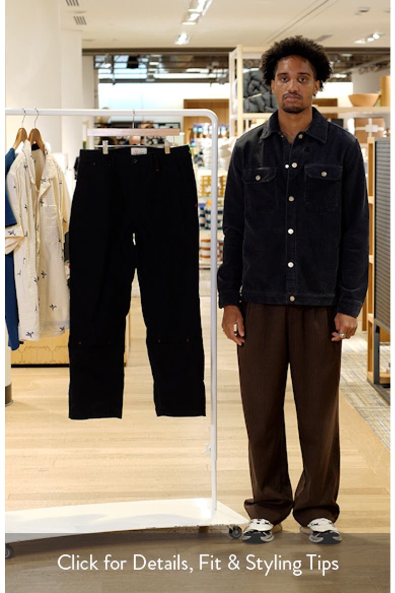 Courier OG Fit Organic Cotton Canvas Chore Pants video