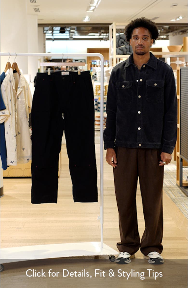 Courier OG Fit Organic Cotton Canvas Chore Pants, sales video thumbnail