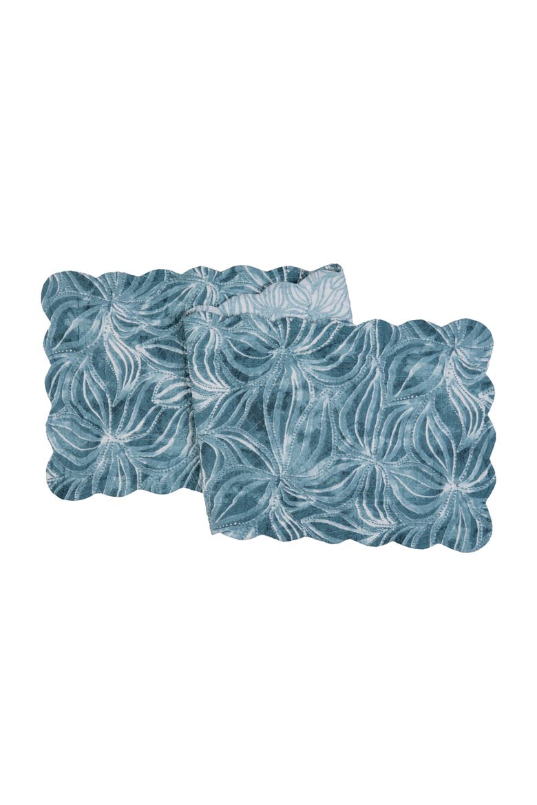 Azzurra Marine Coastal Reversible Table Runner 14" x 51", Main, color, Blue