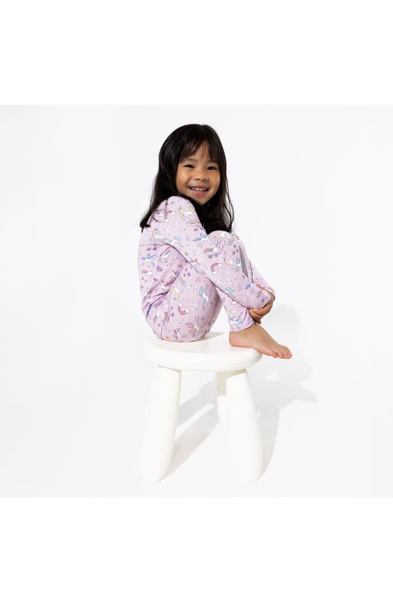 Bellabu Bear Kids' Enchanted Unicorn Set of 2 Piece Pajamas, Alternate, color, Enchanted Unicorn