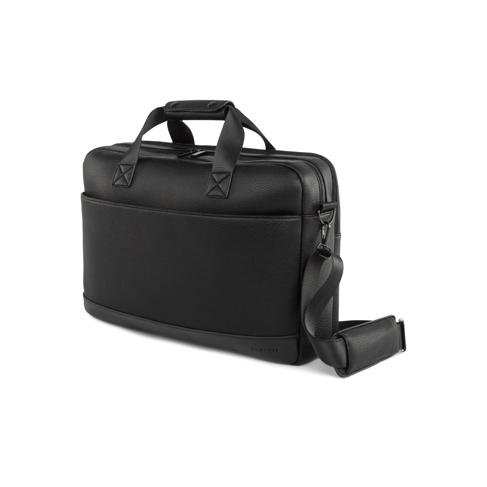 bugatti Central Briefcase, Alternate, color, Black