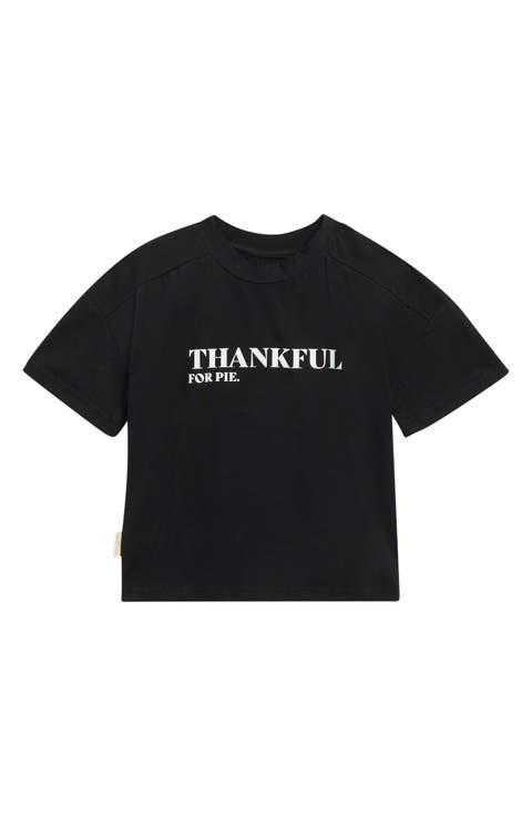 Kids' Thankful for Pie Graphic Tee