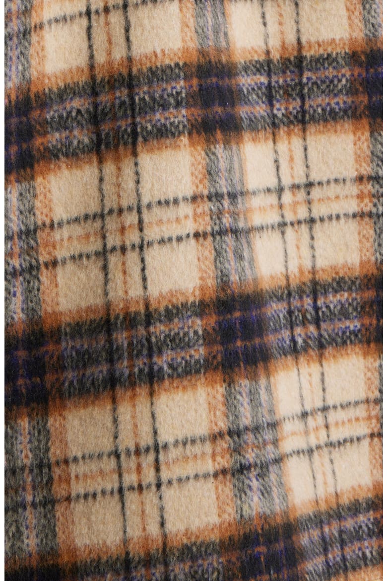 Fringe Plaid Shacket, Alternate, color, CREAM NAVY PLAID
